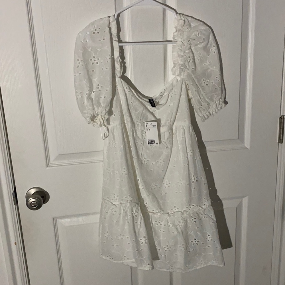 H&M Divided White SunDress